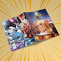 Зошит А5 48 арк. на скобі у клітинку 60 гр.м² Delicious in Dungeon / Підземелля смакоти 004