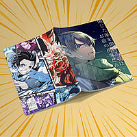 Зошит А5 48 арк. на скобі у клітинку 60 гр.м² Delicious in Dungeon / Підземелля смакоти 009