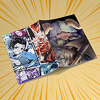 Зошит А5 48 арк. на скобі у клітинку 60 гр.м² Delicious in Dungeon / Підземелля смакоти 010