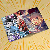 Зошит А5 48 арк. на скобі у клітинку 60 гр.м² Delicious in Dungeon / Підземелля смакоти 012