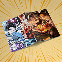 Зошит А5 48 арк. на скобі у клітинку 60 гр.м² Delicious in Dungeon / Підземелля смакоти 014