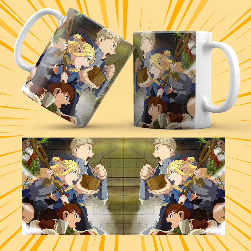 Чашка Аніме Delicious in Dungeon / Підземелля смакоти