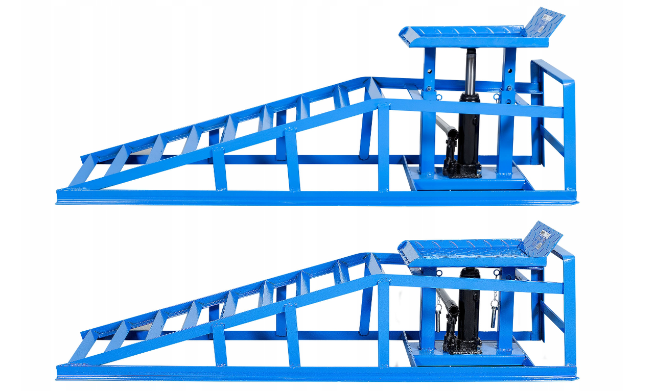 Металлическая рампа (пандус) с гидравлическим домкратом AL-FA 2Т (ID ...