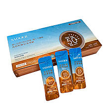 Сонцезахисний крем для обличчя Sadoer SPF 50 (1 саше), 1.5 г
