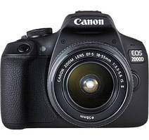 CANON EOS 2000D 18-55 DC Black (2728C007AA)