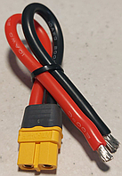 Коннектор Amass XT60 FEMALE (Мама) кабель питания медь 4кв.мм 50 см