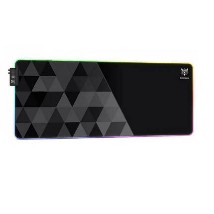 Великий килимок для миші ONIKUMA MP006 с підсвіткою RGB Black N, фото 1