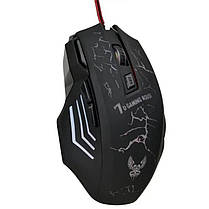 Миша провідна ігрова з підсвіткою Gaming Mouse X7 8890 Black (N020730), фото 2