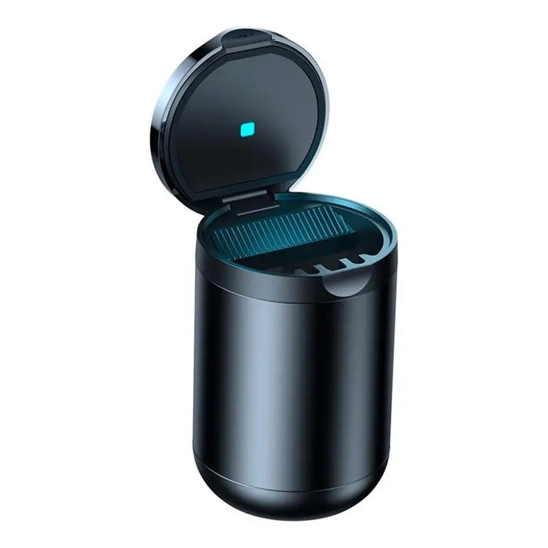 Попільничка для автомобіля з підсвіткою Baseus C20464700111-00 Black N