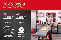 Пила циркулярна настільна Einhell TC-TS 315 U (диск 315 мм, по дереву), фото 4