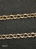 Золотая цепочка на шею БУ 585 пробы, плетение "Фантазийное", 65 см Вес 10.66г