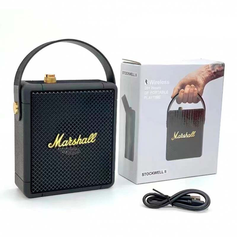 Портативна колонка Marshall Tufton Black and Brass 9147