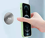 Пластини для магнітного тримача HXO Y2 3шт (квадратна та кругла), фото 3