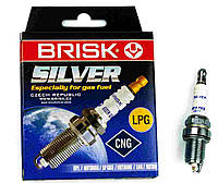 Свеча зажигания 405 двигатель Brisk Silver под газовое оборудование ГБО (комплект) под 16 ключ