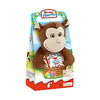 Набір солодощів Kinder Maxi Mix & Soft Toy Monkey 133g