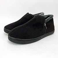 Ботинки на осень утепленные. Размер 44, чуни мужские зимние, бурки для дома. XR-925 Цвет: черный skr