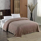 Махрове простирадло Two Dolphins Туреччина 160*220 Bali E691 Kahve колір коричневий