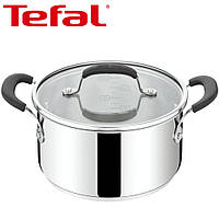 Кастрюля Тефаль с крышкой 3.1 л Tefal Jamie Oliver Home Cook, нержавеющая сталь, для всех видов плит