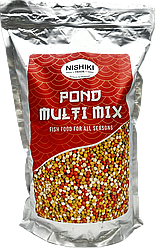 Корм для ставкових риб NISHIKI POND MULTI MIX 6.0mm 3кг