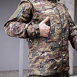 Куртка тактична військова Grifon мультикам ріп-стоп (вафелька) Fielo ЧСМ літо, фото 5