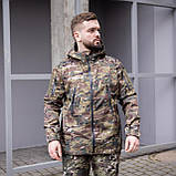 Куртка тактична військова Grifon мультикам ріп-стоп (вафелька) Fielo ЧСМ літо, фото 8