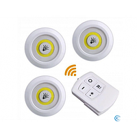 [MB-01532] Комплект LED светильников с пультом и таймером LED light with Remote Control Set (3 светильника) LP