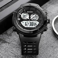 Часы наручные мужские SKMEI 2014BKWT, часы наручные электронные тактические, часы HQ-428 армейские оригинал