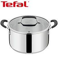 Кастрюля Тефаль с крышкой 5.4 л Tefal Jamie Oliver Home Cook, нержавеющая сталь, для всех видов плит