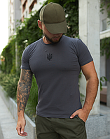 Мужская футболка с принтом Графит (S), стильная футболка для мужчин BIMA