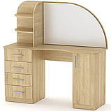 Трюмо-6 венге Компаніт (130х46х130 см), фото 7