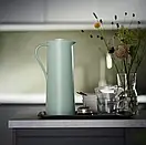 Термос питний з ручкою 1 літр IKEA BEHÖVD зі скляною колбою, фото 6