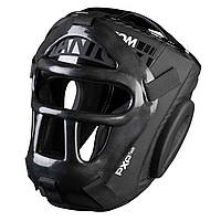 Боксерський шолом Phantom APEX Cage Black (капа в подарунок)