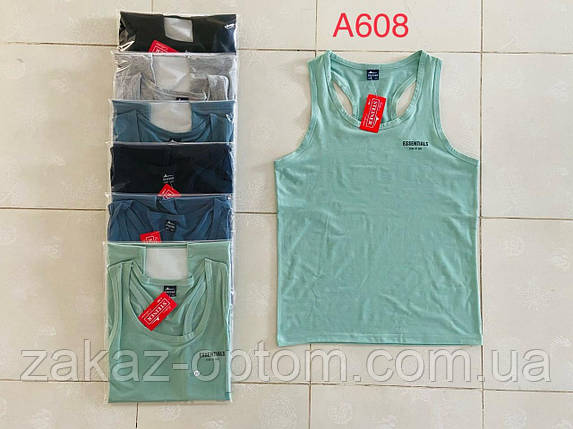 Майка чоловіча оптом (2XL-5XL) Китай А608-119429, фото 1
