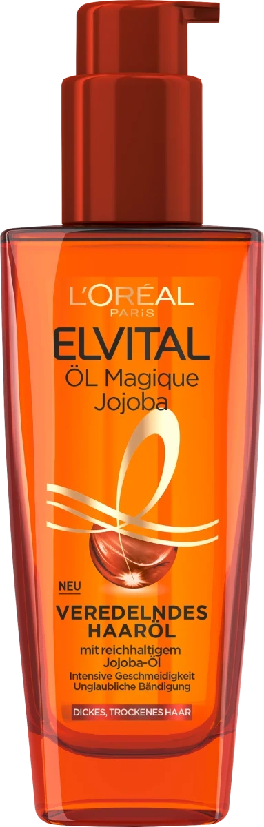 Відновлювальна олія для волосся L'Oréal Paris Elvital Öl Magique Jojoba, 100 мл.