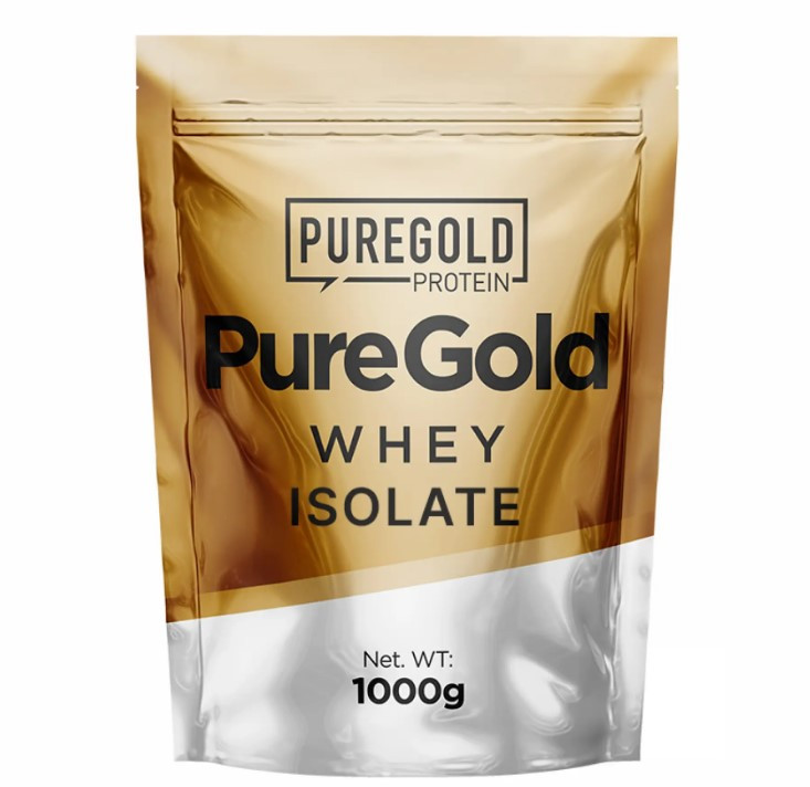 Сироватковий протеїн ізолят Whey Isolate Belgian Chocolate Pure Gold, 1000 г