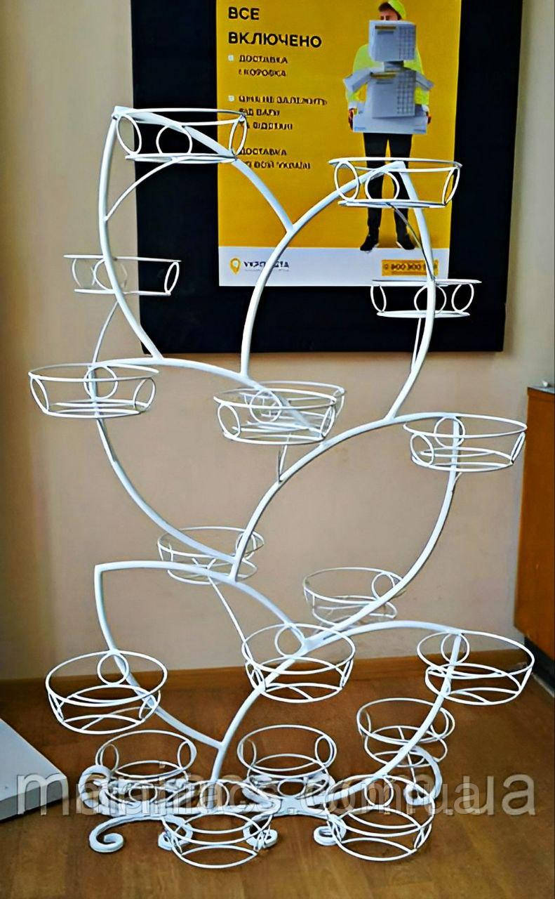 Колос-2, підлогова підставка для 18 квітів