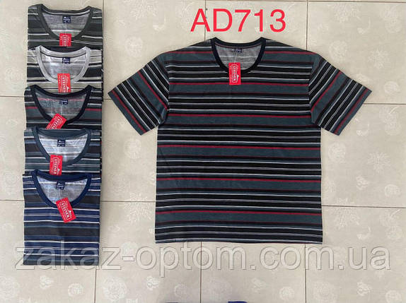 Футболка чоловіча оптом (5XL-8XL) Китай АD 713-119437, фото 1
