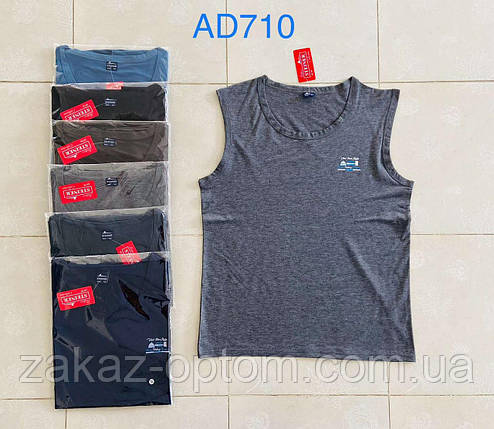 Майка чоловіча оптом (5XL-8XL) Китай АD 710-119438, фото 1