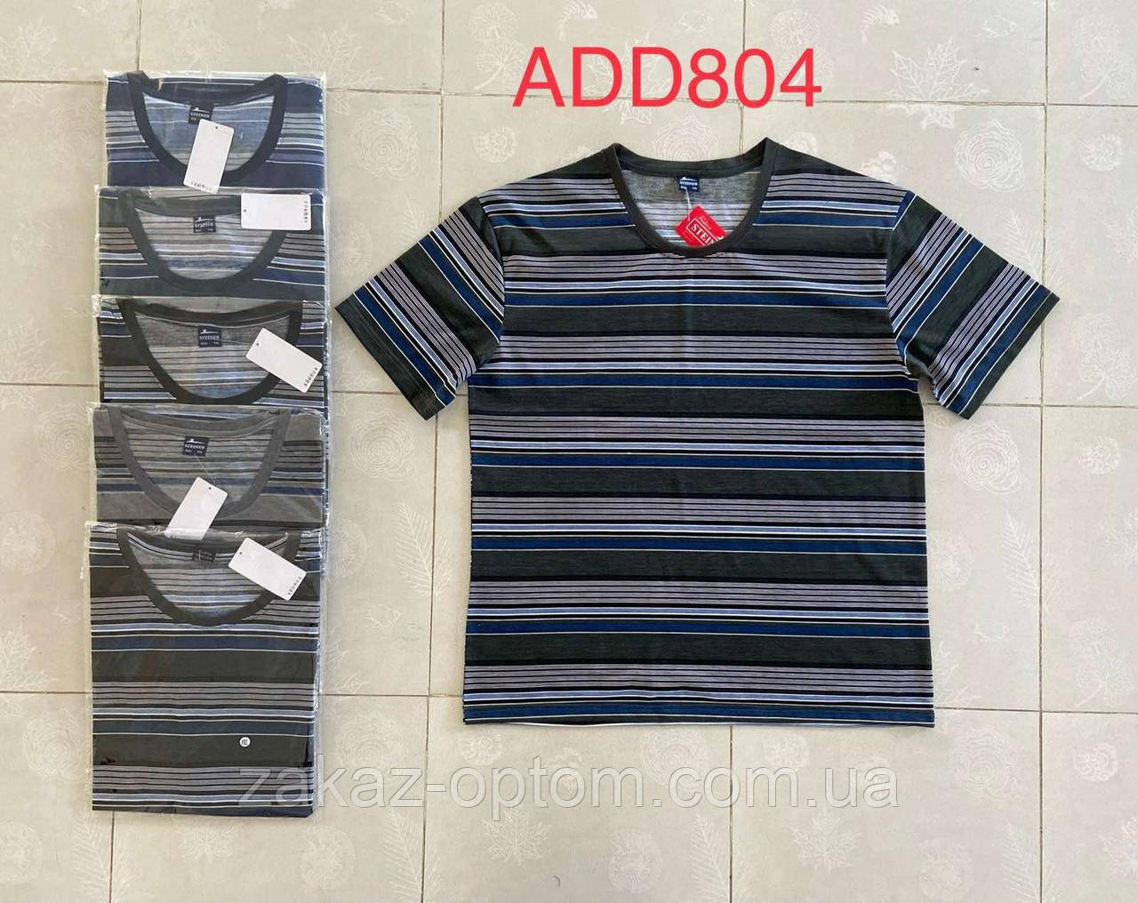 Футболка мужская оптом (7XL-10XL) Китай АDD 804-119441