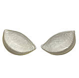 Вкладиші силіконові пушап 12,5*7*2,5см прозорі пуш ап у бюстгальтер купальник, фото 2