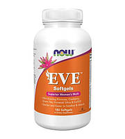 Витамины для женщин, EVE Women's Multi, Now Foods, 180 капсул