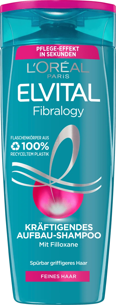 Зміцнюючий шампунь l'oreal Paris Elvital Fibralogy, 250 мл.