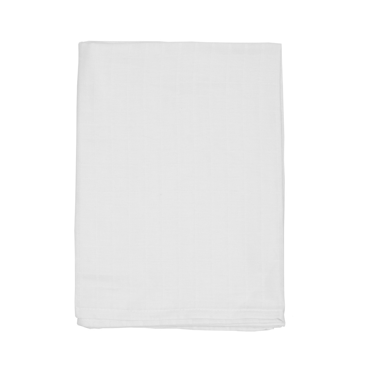 Пелюшка Twins муслінова 110х75 моно 1610-TPM-01, white, білий