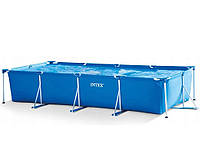 Бассейн каркасный прямоугольный "Rectangular Frame Pool" 450х220х84 см, Intex (28273)