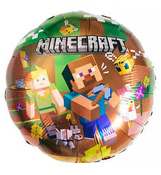 Повітряна куля "Майнкрафт", Ø - 45 см