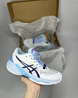 Волейбольные женские кроссовки ASICS (WMNS) Sky Elite Low FF 2 WHITE/BLUE 40