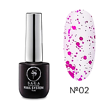 Топ матовий без лш SAGA MOSAIC №02 9 ml