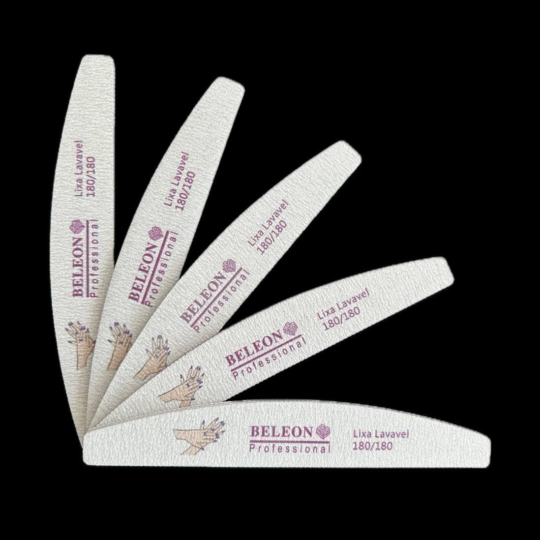 Пилка для нігтів BELEON 180/180