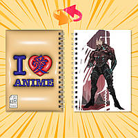 Блокнот на пружині в клітинку 48 арк. Kaiju No. 8 / Кайдзю 8