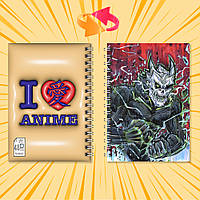 Блокнот на пружині в клітинку 48 арк. Kaiju No. 8 / Кайдзю 8 05